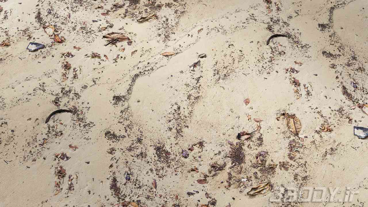 متریال شن و ماسه debris sand عکس 1